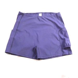 NEW w/o Tags Everlane Nylon Athletic Shorts Women Dark Blue Size Medium M NWT